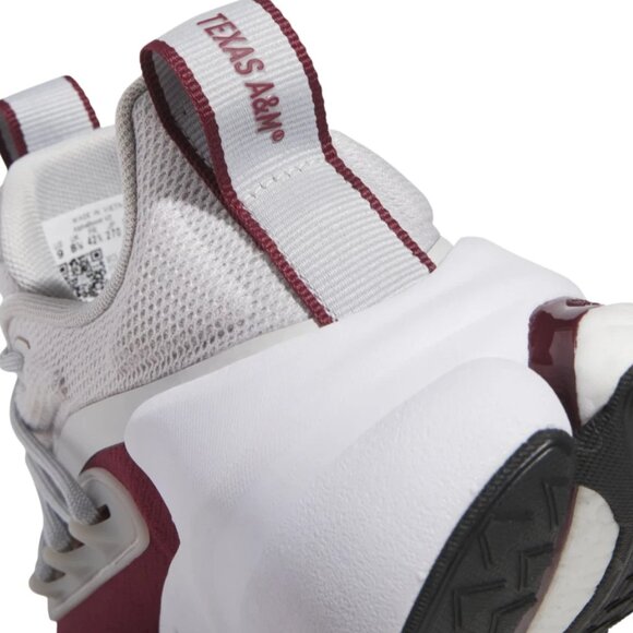 Adidas Texas A&M AlphaBoost V2 Men Athletic Shoe Maroon Grey IH6338 NEW main image 4